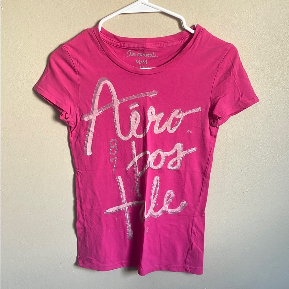 Y2K Aeropostale Pink Short Sleeve Tee